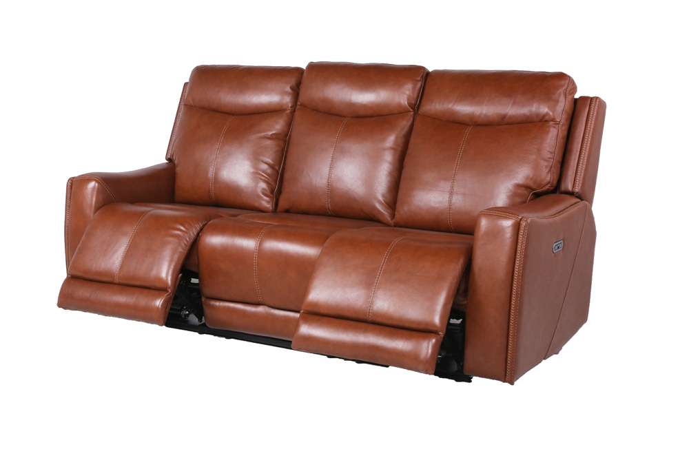 Steve Silver - Natalia Leather Dual-Power Reclining Sofa - NT850SC veiw 3