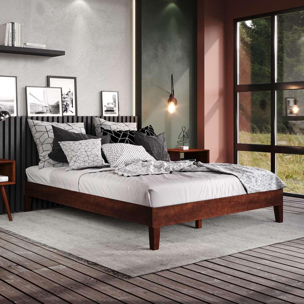 Steve Silver - Nix Full Platform Bed - Natural - NIX900FPBN veiw 6