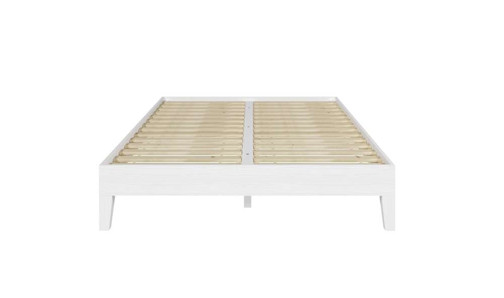 Steve Silver - Nix Full Platform Bed - White - NIX900FPBW veiw 1