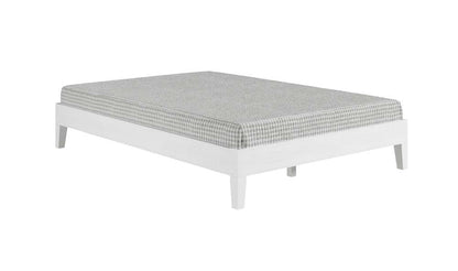 Steve Silver - Nix Full Platform Bed - White - NIX900FPBW veiw 2