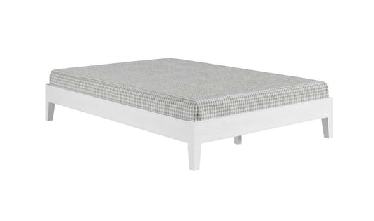 Steve Silver - Nix Full Platform Bed - White - NIX900FPBW veiw 2