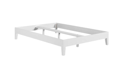 Steve Silver - Nix Full Platform Bed - White - NIX900FPBW veiw 4