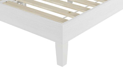 Steve Silver - Nix Full Platform Bed - White - NIX900FPBW veiw 5