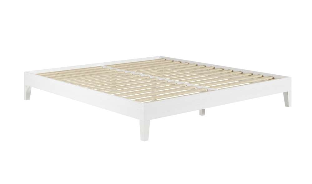 Steve Silver - Nix King Platform Bed - White - NIX900KPBW veiw 3