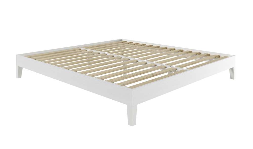 Steve Silver - Nix King Platform Bed - White - NIX900KPBW veiw 4