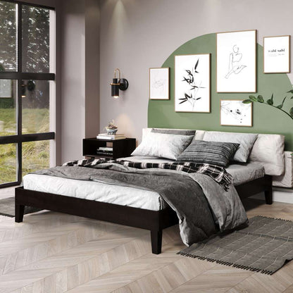 Steve Silver - Nix Queen Platform Bed - Black - NIX900QPBB veiw 6