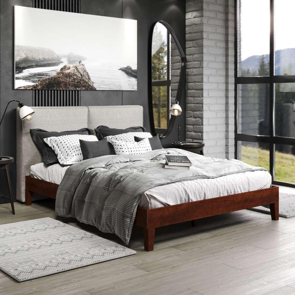 Steve Silver - Nix Queen Platform Bed - Natural - NIX900QPBN veiw 6