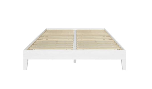 Steve Silver - Nix Queen Platform Bed - White - NIX900QPBW veiw 1