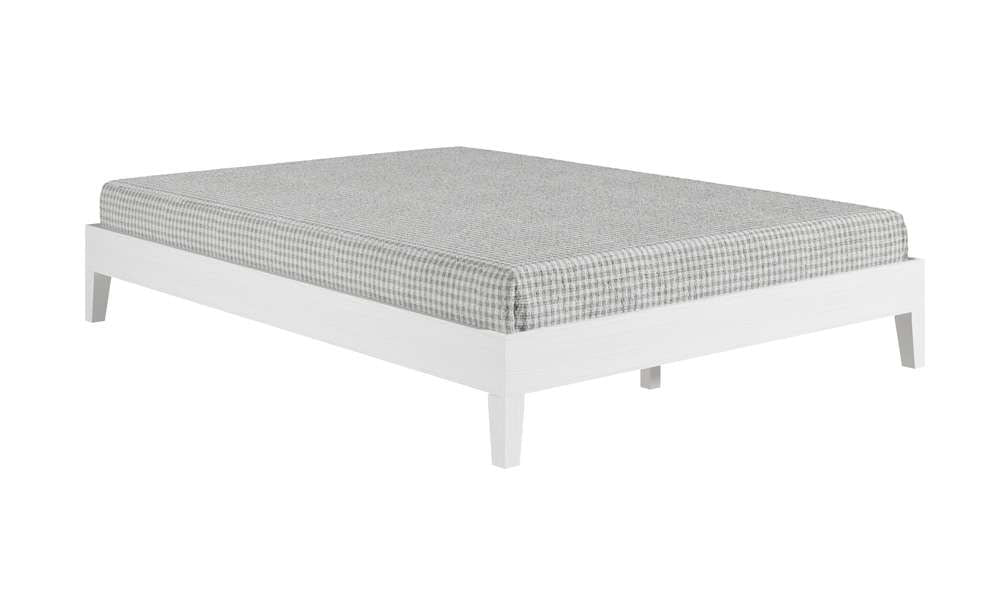 Steve Silver - Nix Queen Platform Bed - White - NIX900QPBW veiw 2