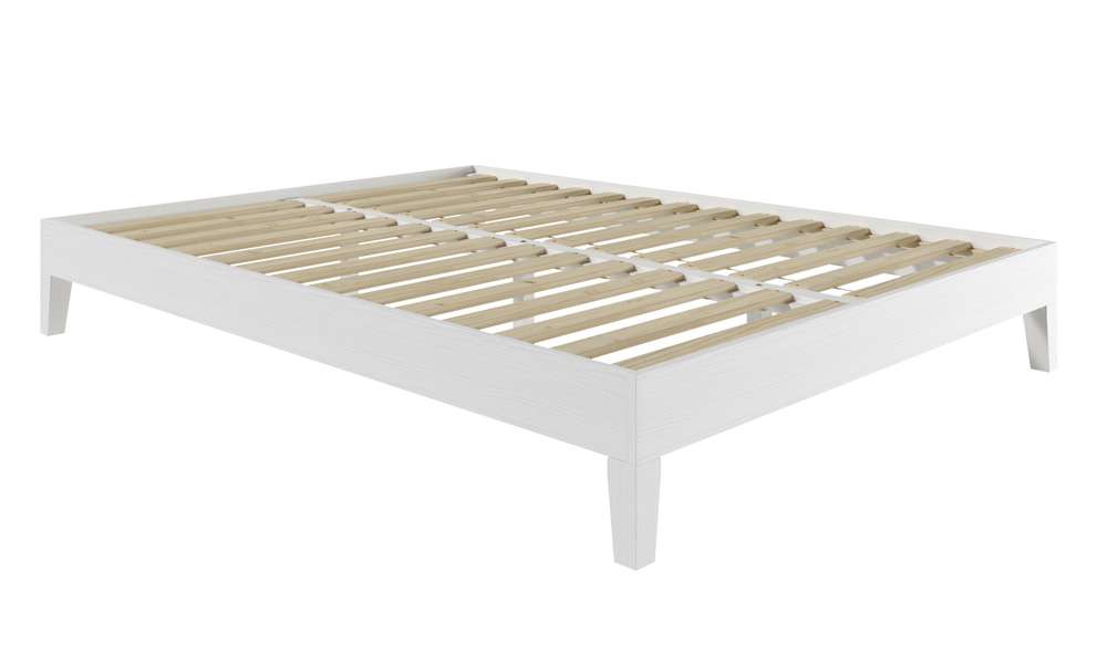 Steve Silver - Nix Queen Platform Bed - White - NIX900QPBW veiw 4