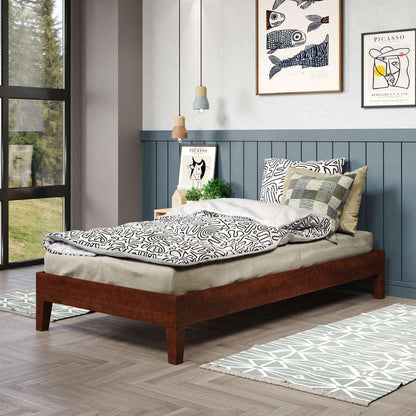 Steve Silver - Nix Twin Platform Bed - Natural - NIX900TPBN veiw 6