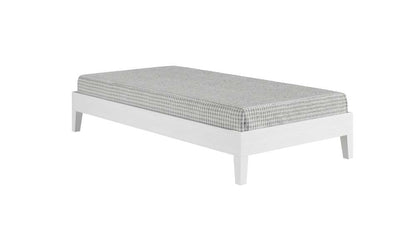Steve Silver - Nix Twin Platform Bed - White - NIX900TPBW veiw 2