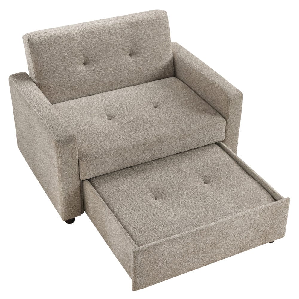 Steve Silver - Noah Brown Chair w/ Twin Sleeper - NOA800NCT view 4