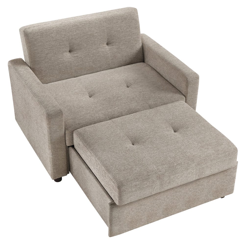 Steve Silver - Noah Brown Chair w/ Twin Sleeper - NOA800NCT view 5