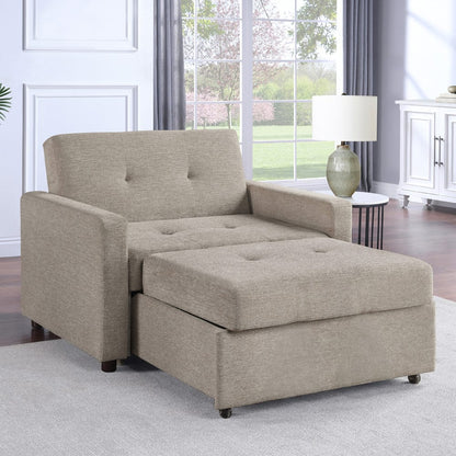 Steve Silver - Noah Brown Chair w/ Twin Sleeper - NOA800NCT view 8