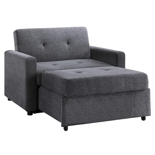Steve Silver - Noah Gray Chair w/ Twin Sleeper - NOA800GCT view 2