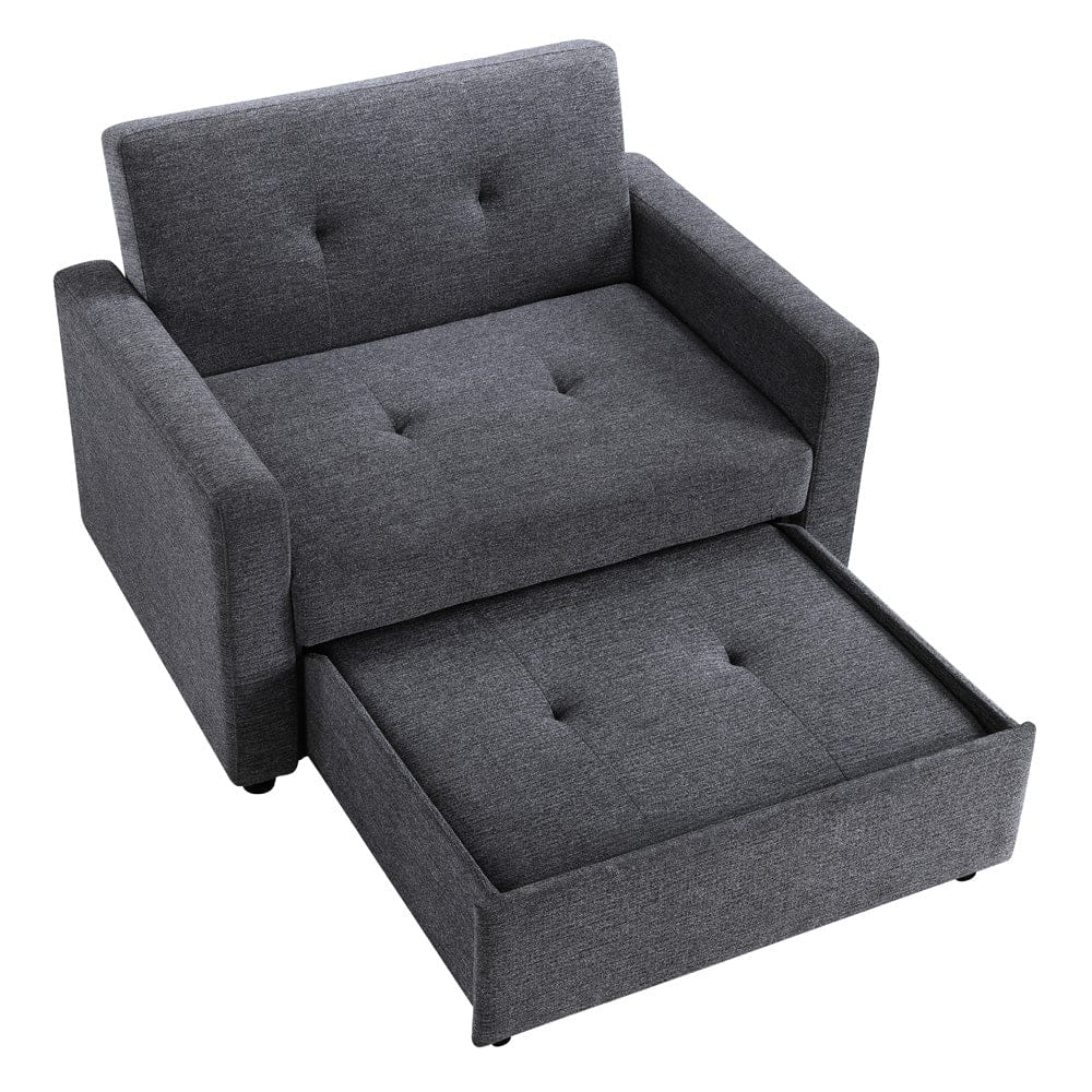 Steve Silver - Noah Gray Chair w/ Twin Sleeper - NOA800GCT view 5