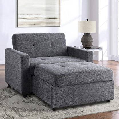 Steve Silver - Noah Gray Chair w/ Twin Sleeper - NOA800GCT view 8