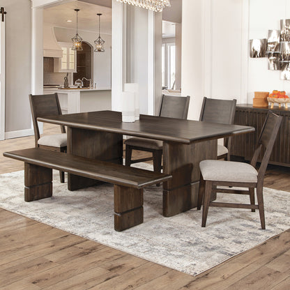 Steve Silver - Norvell Backless Dining Bench - NR500BN view 5