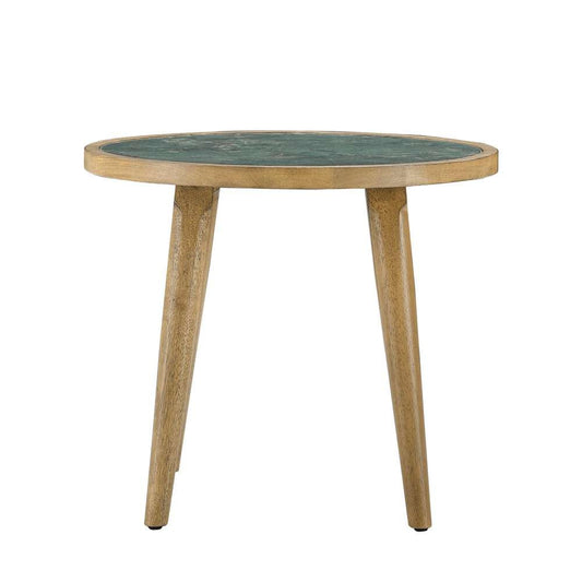 Steve Silver - Novato End Table with Sintered Stone - NV200GE veiw 1