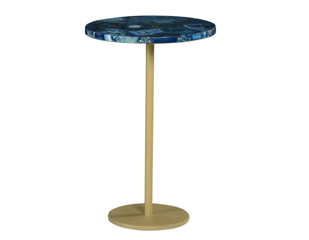 Steve Silver - Oceana Agate Top Round Chairside Table - OC160EC veiw 1