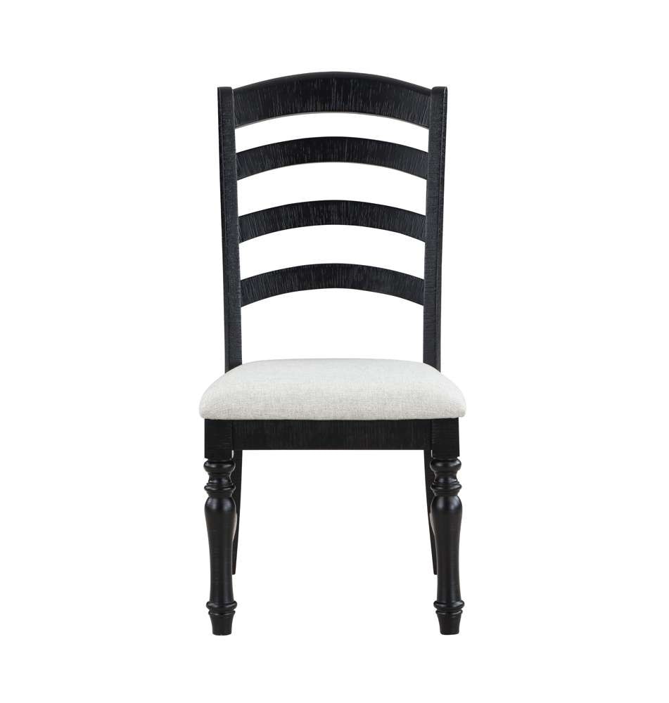 Steve Silver - Odessa Side Chair - Black - (Set of 2) - ODE500KS veiw 1