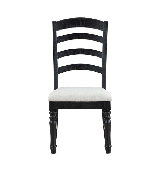 Steve Silver - Odessa Side Chair - Black - (Set of 2) - ODE500KS veiw 1