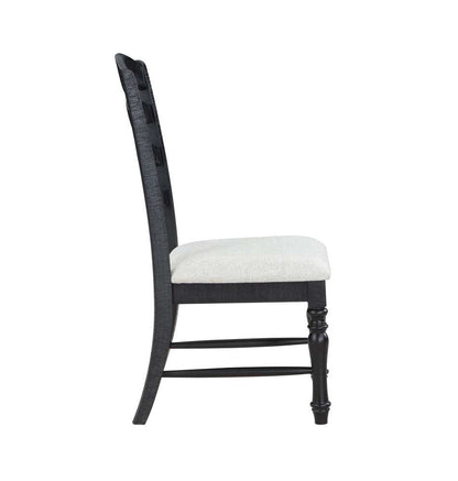 Steve Silver - Odessa Side Chair - Black - (Set of 2) - ODE500KS veiw 3