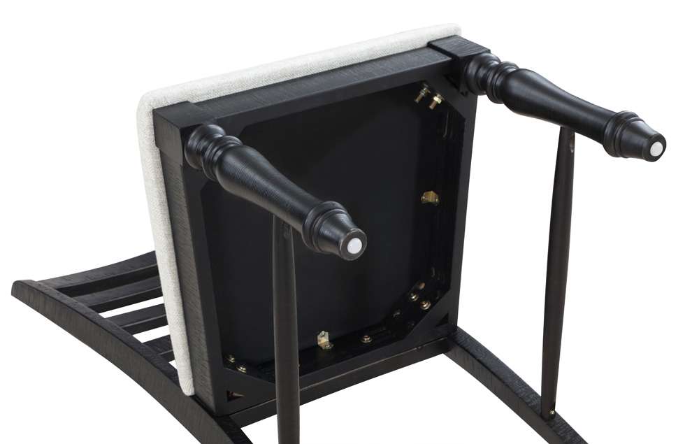 Steve Silver - Odessa Side Chair - Black - (Set of 2) - ODE500KS veiw 4