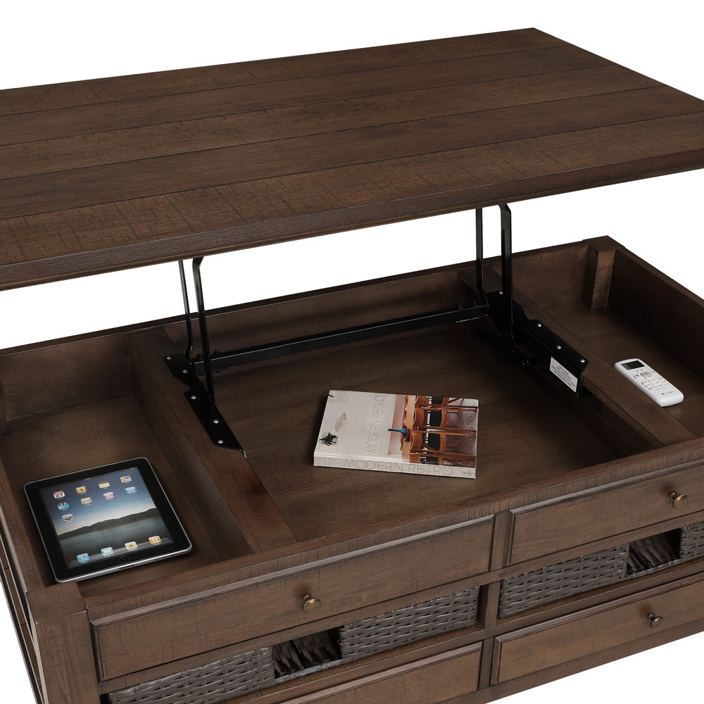 Steve Silver - Oliver 4-Piece Lift-Top Table Set - OVR100-4PC view 6