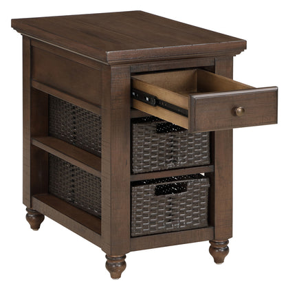 Steve Silver - Oliver Chairside End Table - OVR100EC view 3