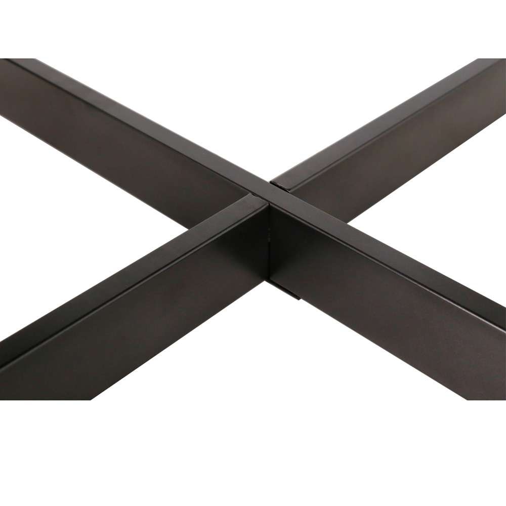 Steve Silver - Olson 48-inch Counter Glass Top Table - OS480GTCB veiw 2