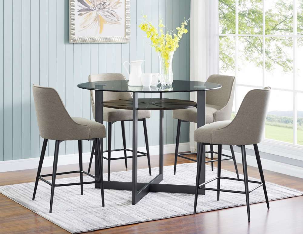 Steve Silver - Olson Counter Chair - Khaki - (Set of 2) - OS480CCK veiw 3