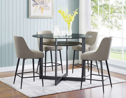 Steve Silver - Olson Counter Chair - Khaki - (Set of 2) - OS480CCK veiw 3