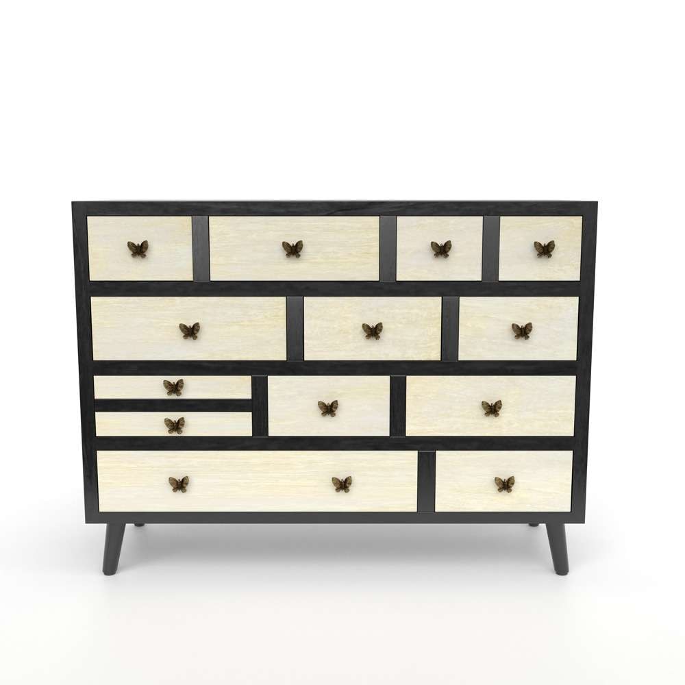 Steve Silver - Papillon 13 Drawers Sideboard - AP460SB veiw 1