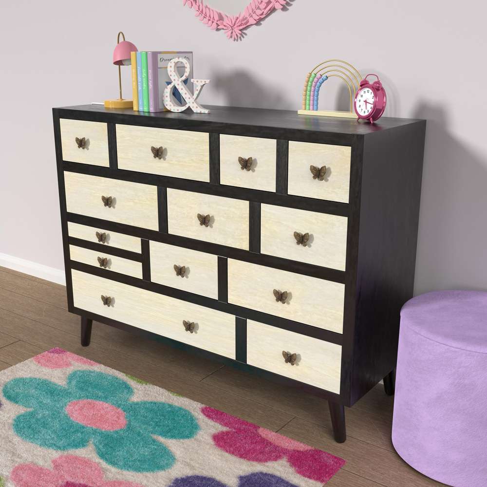 Steve Silver - Papillon 13 Drawers Sideboard - AP460SB veiw 4