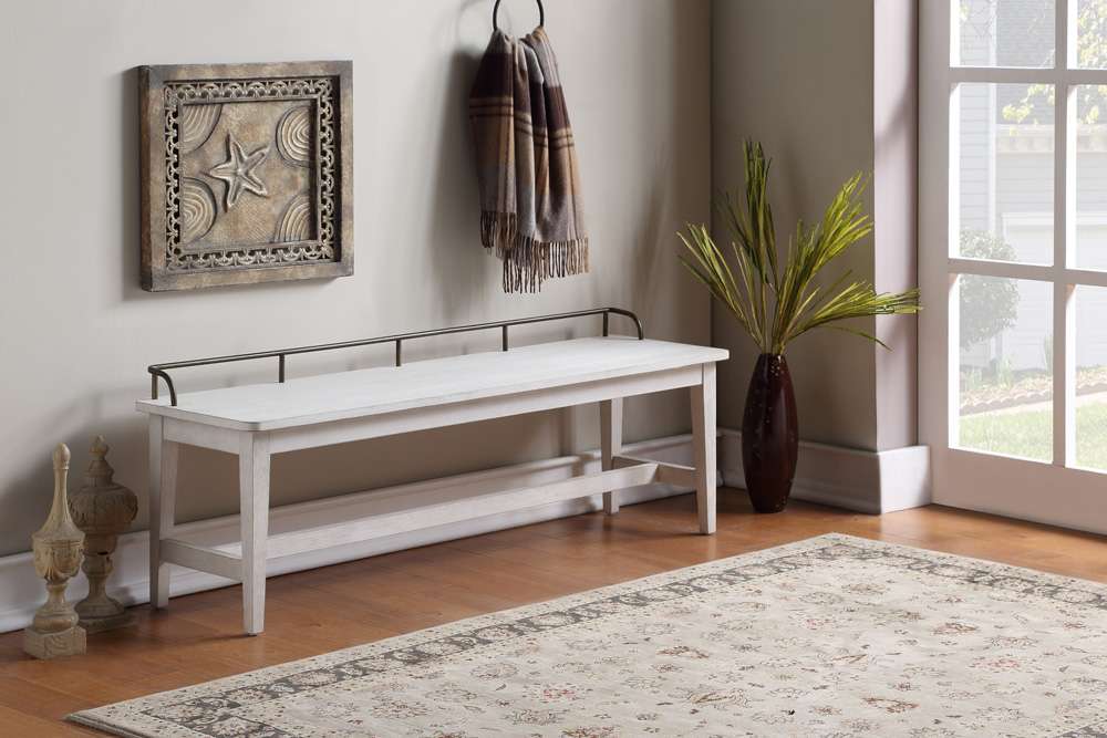 Steve Silver - Pendleton Dining Bench - TN500BN veiw 3