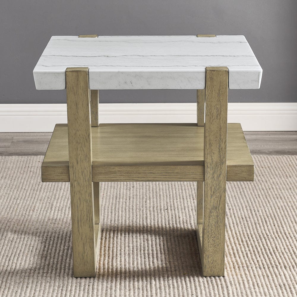 Steve Silver - Perth 3-Piece Marble Top Occasional Set (Cocktail Table & Two End Tables) - ER100-2E-3PC view 6