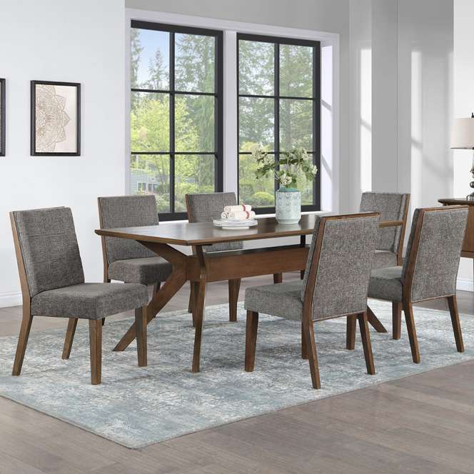 Steve Silver - Quinn 7PC Dining Set - QNN500-D7PC veiw 1