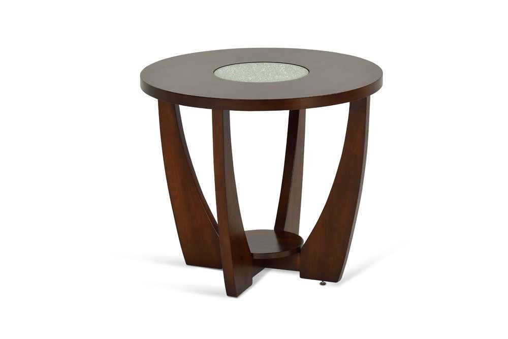 Steve Silver - Rafael End Table w/CrackedGlass - RF300E veiw 2