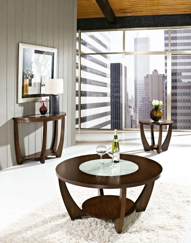 Steve Silver - Rafael SofaTable w/CrackedGlass - RF300S veiw 4