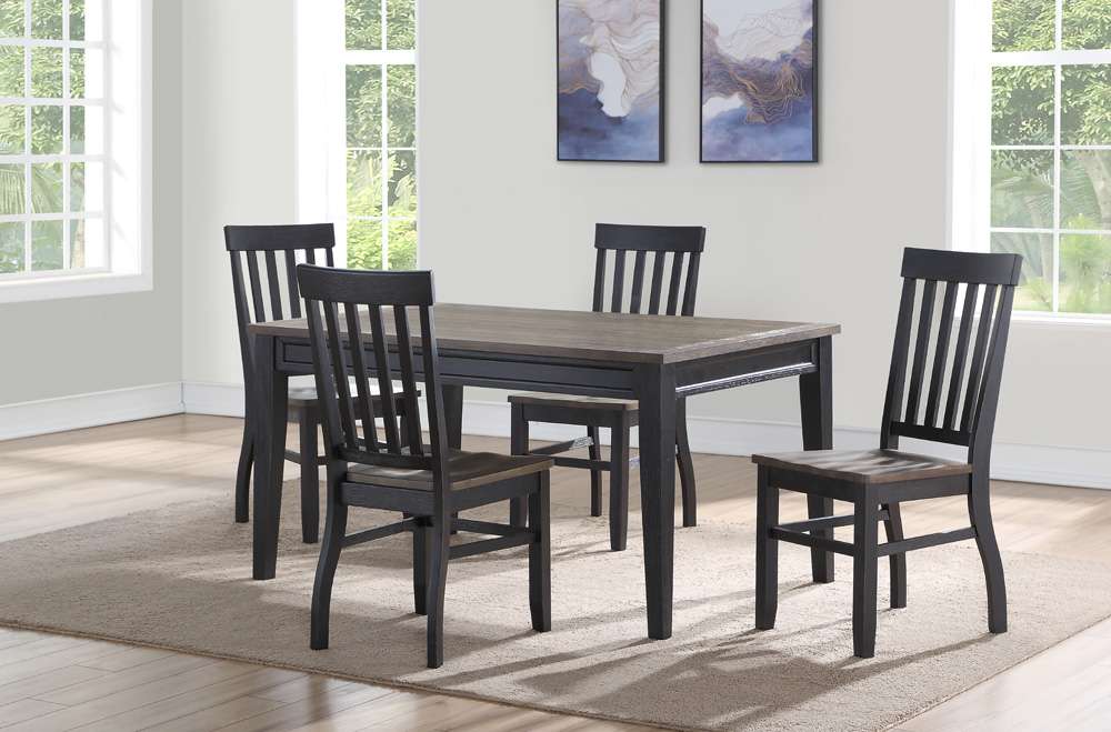 Steve Silver - Raven Noir 5pc Dining Set - RN5005PC veiw 1