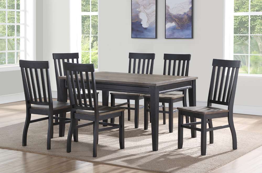 Steve Silver - Raven Noir 7pc Dining Set - RN5007PC veiw 1