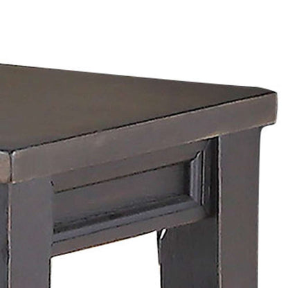 Steve Silver - Raven Noir Bench - RN500B veiw 3
