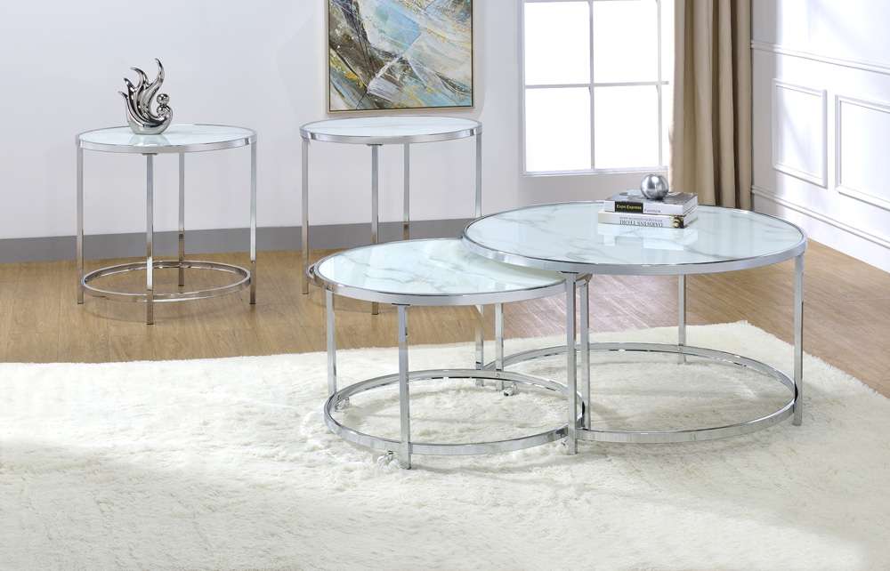 Steve Silver - Rayne 3pc Table Set - RY300-2E-3PC veiw 1