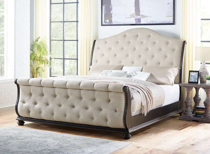 Steve Silver - Rhapsody King Sleigh Bed - RH900KSBED veiw 4