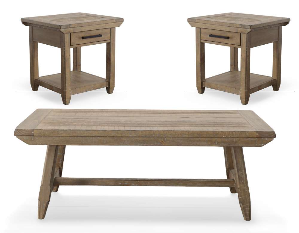 Steve Silver - Riverdale 3-Piece Table Set - RV100-2E-3PC veiw 1