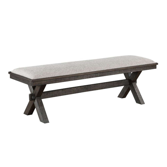 Steve Silver - Riverdale Bench - Black - RV500KBN veiw 2