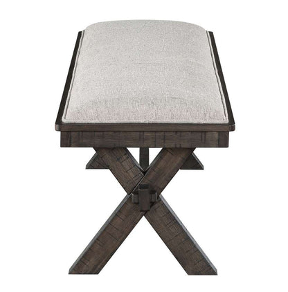 Steve Silver - Riverdale Bench - Black - RV500KBN veiw 3