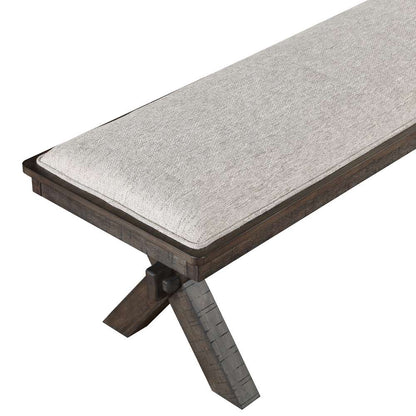 Steve Silver - Riverdale Bench - Black - RV500KBN veiw 4